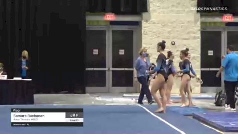 Samara Buchanan - Floor, Amer Twisters #603 - 2021 USA Gymnastics Development Program National Championships