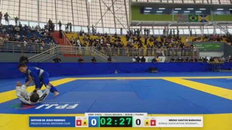 BRENO SANTOS BARAUNA vs ARTHUR DE JESUS FERREIRA 2026 FPJJ Circuito Paulista GI Etapa 3