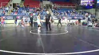 100 lbs Round Of 64 - Logan Farnsworth, Massachusetts vs Natalie Gonzalez, Illinois