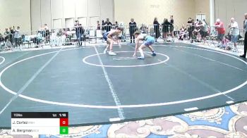 113 lbs Quarterfinal - Justin Cortez, Righetti Wrestling vs Ayden Bergman, DC Elite