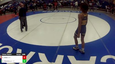 14U Boys - 96 lbs Champ. Round 1 - Charles Allen, Oconomowoc Wrestling Club vs Estevan Maximo Jr., Cyclones Wrestling & Fitness