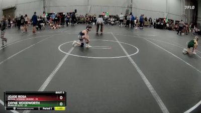 68 lbs Round 2 (4 Team) - Zayne Woodworth, Brawler Elite vs JoJoe Rosa, Revival Uprising Orange