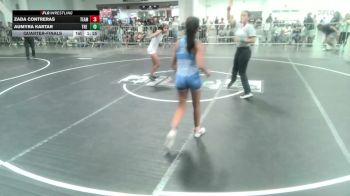 94 lbs Quarterfinal - Zada Contreras, Team Selma vs Aumyra Kartar, The Roc