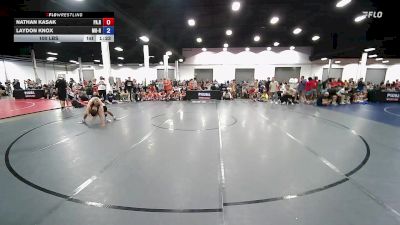 100 lbs Nathan Kasak, Pennsylvania Red vs Laydon Knox, Missouri Red