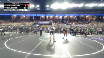 165 1A Champ. Round 1 - Colin Anderson, Oasis vs Joseph Richardson, Lincoln Park Academy