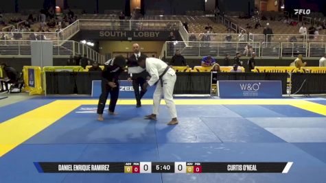 Curtis O'Neal vs Daniel Enrique Ramirez 2025 Pan Jiu Jitsu IBJJF Championship