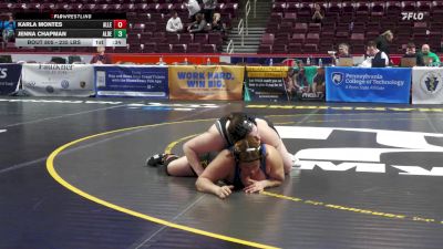 235 lbs Consi 4 - Karla Montes, Allen-G vs Jenna Chapman, Albert Gallatin-G