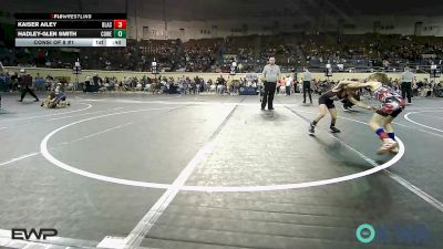 52 lbs Consi Of 8 #1 - Jack Crain Jr, Skiatook Youth Wrestling vs Beckett Rupp, Perry Wrestling Academy