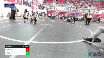 64-67 lbs Consolation - Ruby Chill, Perry Wrestling Academy vs Louden Delk, Tuttle Wrestling