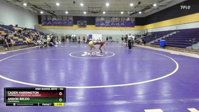 132 lbs Cons. Round 5 - Andon Beldo, Centennial vs Caden Harrington, Terminator Wrestling Academy