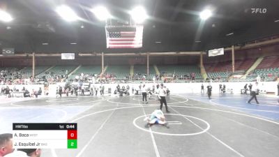 Rr Rnd 4 - Andre Baca, West Mesa Jr WC vs Jamie Esquibel Jr, Bad Cat WC