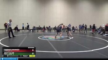 198 lbs Semis & 3rd Wb (16 Team) - Britt Blair, The Outsiders vs Thomas Davanzo, CFWAXLHP