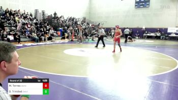 138 lbs Round Of 32 - Mike Torres, North Bergen vs Daniguel Onyx Trinidad, Dumont