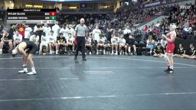 106 lbs Quarterfinal - Jaxsen Vestal, Southeast Polk vs Dylan Ulloa, North Scott