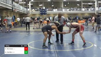 Consolation - Collin Glorioso, Lock Haven vs Alex Carida, Bloomsburg
