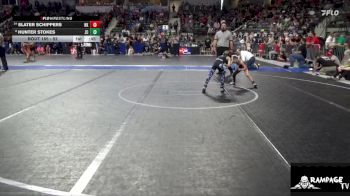 52 lbs Cons. Round 1 - Slater Schippers, Hoxie Kids vs Hunter Stokes, Junction City