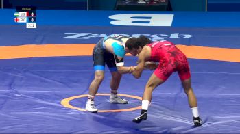 70 kg 1/8 Final - Begijon Kuldashev, Uzbekistan vs Akaki Kemertelidze, Georgia