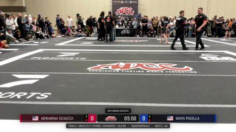 ADRIANNA SCIACCA vs Maya Padilla 2025 ADCC Orlando Open/Youth Trials