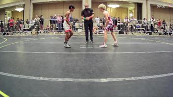95 lbs Consi Of 16 #1 - Hunter Schmidt, Liberty Lions vs Kaonohi Armitage, Westside Wrestling Kaua