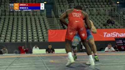 74 kg Repechage - James Green, USA vs Kamil Rybicki, POL