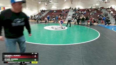 138 lbs Cons. Round 4 - Wendell Hunolt, Evanston vs Ryker Hansen, Cheyenne East