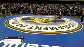 113 lbs Round Of 64 - Drake VomBaur, Severance vs Adam Ostoja, Meridian