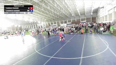 130 lbs 5th Place Match - Farrah Parker, JWC Girls vs Cadence Hansen, Agon Academy Wrestling