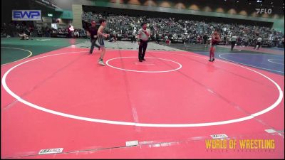 88 lbs Round Of 16 - James Hin, Red Wave Wrestling vs Noah White, Team Bucs-North Bend