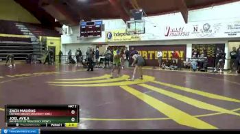 133 lbs Quarterfinal - Zach Mauras, Eastern Oregon University (Ore.) vs Joel Avila, University Of Providence (Mont.)