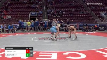 138 lbs Consolation - Trey Proper, Corry Area Hs vs Logan Bechtold, Burrell Hs