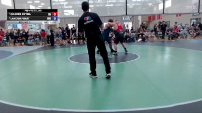 285 lbs Round 3 - Gilbert Reyna, Idaho vs Landen Pratt, Hawk Wrestling Club