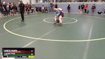 138 lbs Champ. Round 2 - Carter Pyne, Alaska vs Landyn Woods, Anchor Kings Wrestling Club