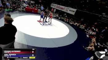 150 lbs Round 4 (16 Team) - Viviano Gutierrez, LAWA-GR vs Axel Esparza, IEWA-GR