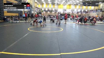 106 lbs 5th Place Match - Liam Dunlay, Iowa vs Tyler Gerhold, DC Elite Wrestling