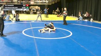 5A 120 lbs Cons. Semi - Eli Johnson, Frisco Wakeland vs Nicholas Bellino, Corpus Christi Carroll