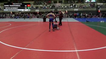 95 lbs Quarterfinal - Bryce Altermatt, Wabasso vs Daniel Trakhtenberg, Wayzata Wrestling Club