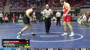 2A-220 lbs Cons. Round 2 - Ashtin Willms, Clarion-Goldfield-Dows vs Jackson Van Keuren, Maquoketa