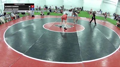 130 lbs Summer Banker, Ohio vs Aryanna Geiger, Illinois