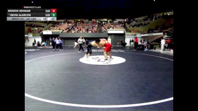 287 lbs Consi Of 8 #2 - Bedros Behnam, Clovis West vs Devin Alarcon, Clovis North