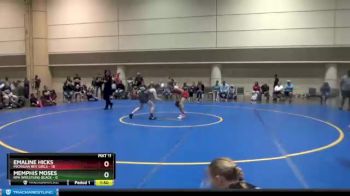 98 lbs Finals (2 Team) - Emaline Hicks, Michigan Rev Girls vs Memphis Moses, RPA Wrestling Black