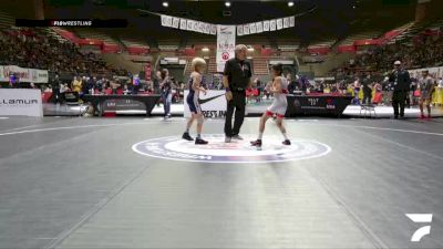 1st Place Match - Jayden Kai Villamil, Poway Wrestling vs Nixon Bentley, Driller Wrestling Club