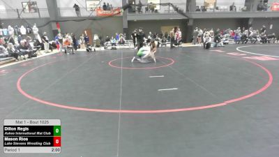 100-106 lbs Quarters - Dillon Regis, Askeo International Mat Club vs Mason Rios, Lake Stevens Wrestling Club