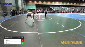 92 lbs Quarterfinal - Taylor Bell, Institute Of Combat vs Lexie Borsini, Nevada Elite