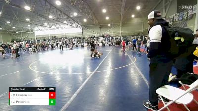 70 lbs Quarterfinal - Jayce Potter, Green River Grapplers vs Camden Lawson, Sanderson Wrestling Academy