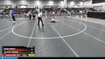 100 lbs Cons. Round 4 - Cooper Jackson, OK vs Atlee DeWitt, IA