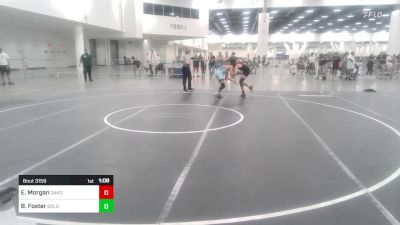 102 lbs Round Of 16 - Eli Morgan, Oakdale, Wrestling vs Braiden Foster, Gold Rush Wrestling