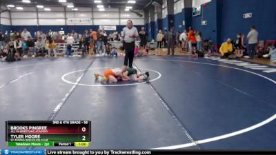 58 lbs Cons. Round 1 - Brooks Pingree, All In Wrestling Academy vs Tyler Moore, St. Maries Wrestling Club