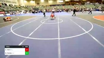 145 lbs Consi Of 16 #1 - Conner Hem, Millard vs Raiden Catsis, USA Gold