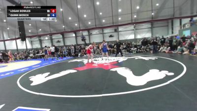 16U Boys FS - 165 lbs Quarters - Logan Bowles, WA vs Quinn Mosch, CA