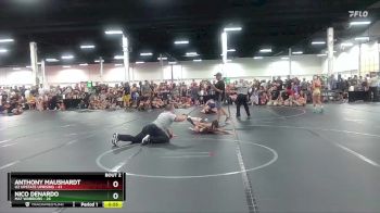 96 lbs Round 1 (6 Team) - Anthony Maushardt, U2 Upstate Uprising vs Nico Denardo, Mat Warriors